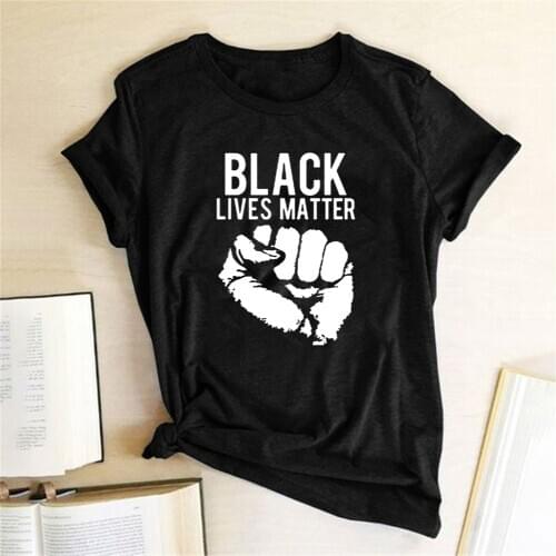 Black Lives Matter Black History T Shirt Short Sleeve Unisex T Shirt Black Lives Matter Printed Round Neck T Shirts Tops Tees