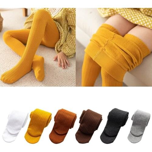 New 2021 Warm Girls' pantyhose Autumn/Winter thin velvet thickening brushed white dance socks with leggings