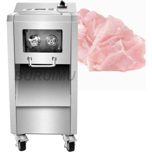 Commercial Meat Slicer Electric Meat Slicing Machine Automatic Meat Cutter Stainless Steel Meat Micing Machine