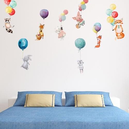 Wall Sticker Long-lasting Self-adhesive PVC Cartoon Bedroom Decor Peel Wall Decor Accessories Wall Sticker