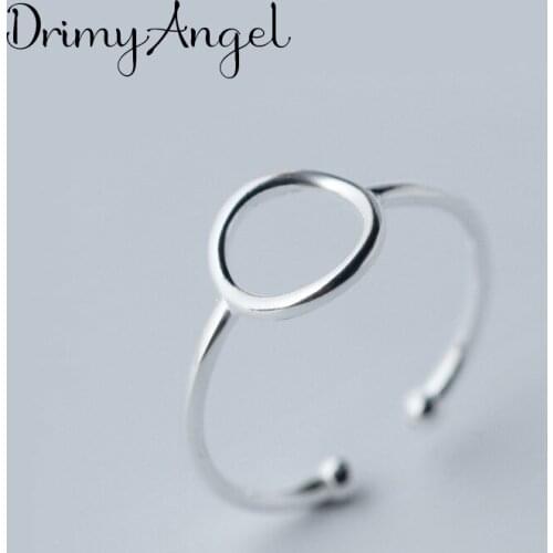 New Arrivals Vintage Circle Rings For Women Large Adjustable Size Finger Ring Fashion Jewelry