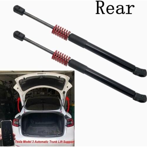 Pair Front Trunk Lift Struts For Tesla Model 3 Front Gate Boot Support Gas Spring Shock Hydraulic Rod wih Tailgate Lift Support