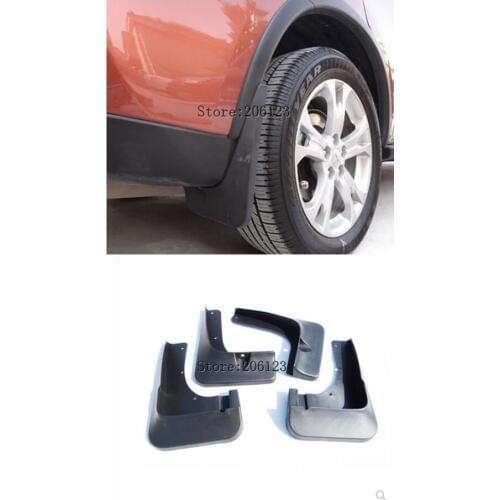 Front Rear Molded Car Mud Flaps For Mitsubishi Outlander 2013 2014 2015 Mudflaps Splash Guards Mud Flap Mudguards Fender