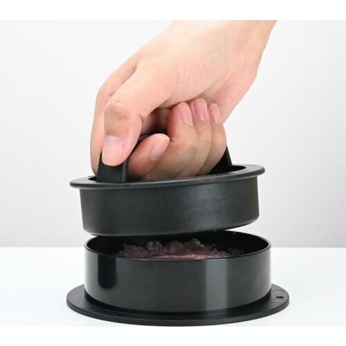 Stuffed Burger Press Patty Maker Rings Molds Kit Nonstick Hamburger Press Maker Sausage Patty Press for Slider Pattie Grilling