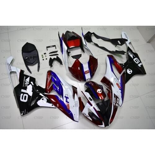 S1000 RR 2015 - 2016 Full Body Kits S 1000 RR 2016 Fairings S 1000 RR 2015 Red Black Abs Fairing