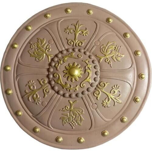 Shield Decorate Prop Children Toys Weapon Model Pu Chinese Style Royal Family Round Shield Comic Cos Arms Equipment