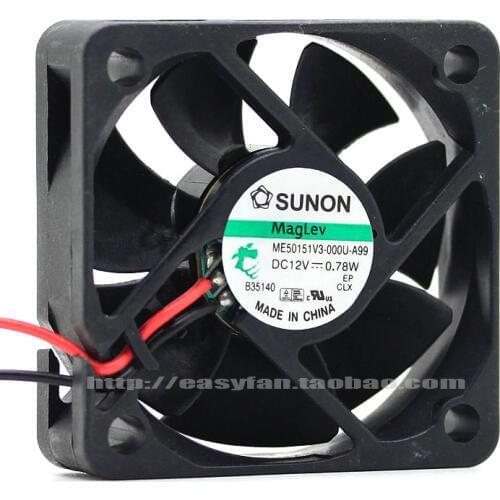 Brand new SUNON 5015 ME5015V3-000U-A99 12V Maglev 5CM cooling fan