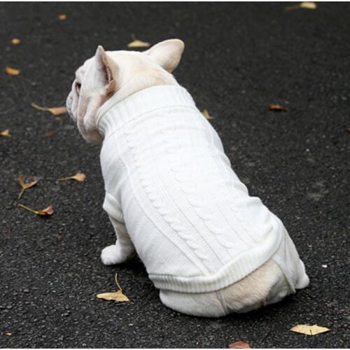 [MPK Dog Sweaters] Size 16 SWA Pet Sweater for Small Dogs, Dog Clothes, Suitable for Small Frenchies with a slightly Wide Chest