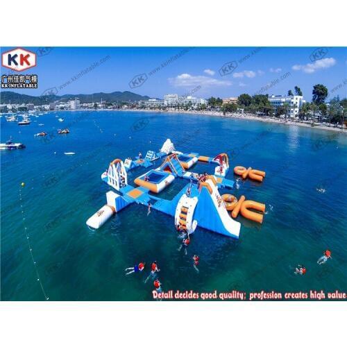 Adult giant sea floating Inflatable water park games