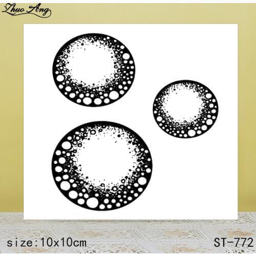 ZhuoAng ST-772 transparent silicone stamp / stamp DIY scrapbook / photo album decorative transparent seal