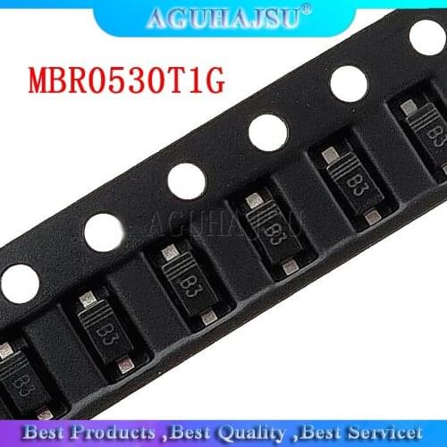 100PCS MBR0530T1G SOD123 MBR0530 SOD neue und original IC