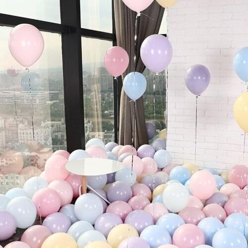 100 balloons round birthday party decorations wedding decorations Halloween balloons in a variety of colors, party balloons