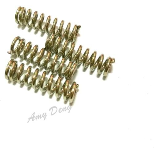 3D accessories Reprap extruder spring 1*6*20 mm steel inner diameter 4mm