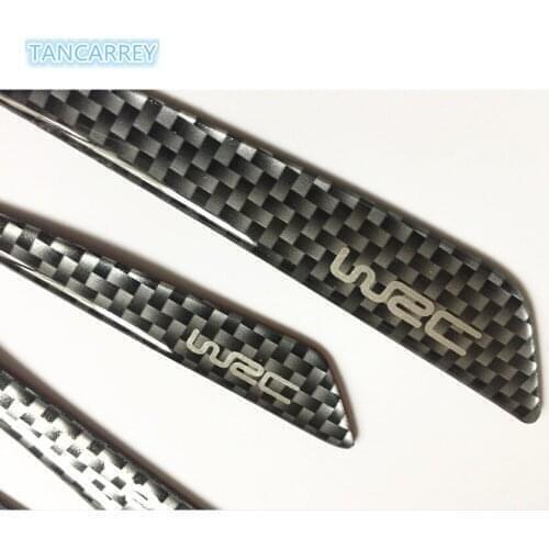 4x Anti-Collision Buffer Trim Anti-Rub Door Edge Guard Strip For Suzuki Grand Vitara 2016 Sx4 swift jimny Hyundai Solaris Verna