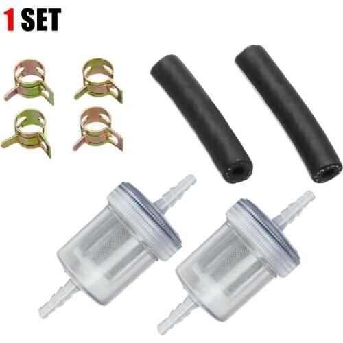 8pcs Motorcycle Car In-line Fuel Filter Upgrade Kit for Eberspacher Webasto Gasoline filter kit Parking Heater Diesel