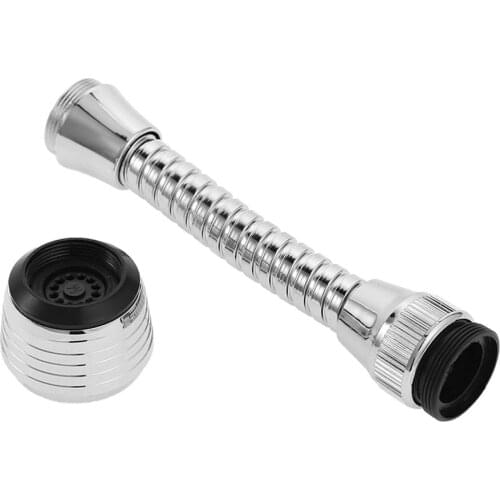 360 Degree Swivel Kitchen Faucet Aerator Adjustable Dual Mode Sprayer Filter Diffuser Water Saving Nozzle Faucet Connector