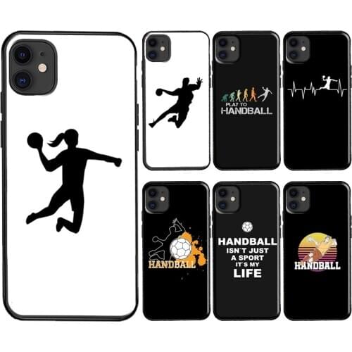 Handball Handballer Case For iPhone 11 Pro Max SE 2020 X XS Max XR 6S 8 7 Plus 12 Pro Max mini Coque
