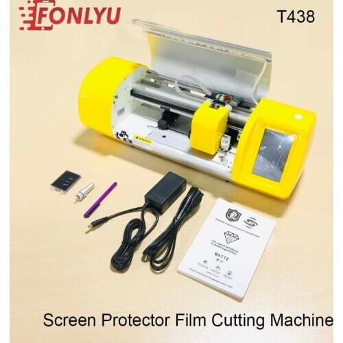 Fonlyu Flexible Hydrogel Film Screen Protector Cutting Machine For Phone Watch Airpods Camera Tablet Front Glass Film
