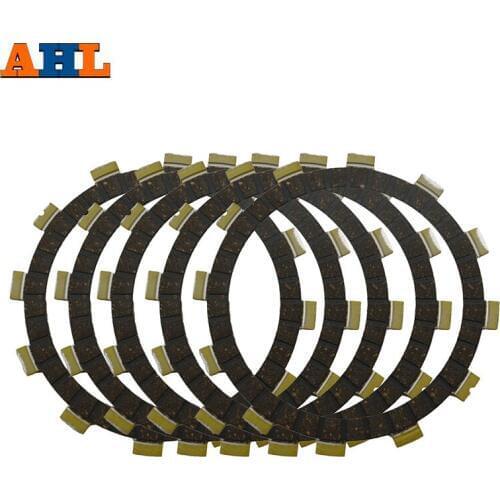 AHL Motorcycle Clutch Friction Plates For Suzuki RG80 C NC11A RM80 RC11 RM80 RC12A TS80 X RM85 DR125SM TS125ER TS1252 DR125 SM