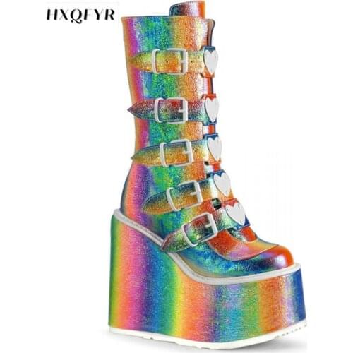 Hxqfyr Women's High Boots