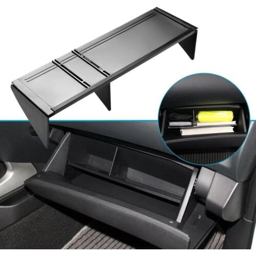 Glove Box Organizer Insert Sorting Partition Tidying Storage Box for Nissan Navara NP300 D23 2015-2019