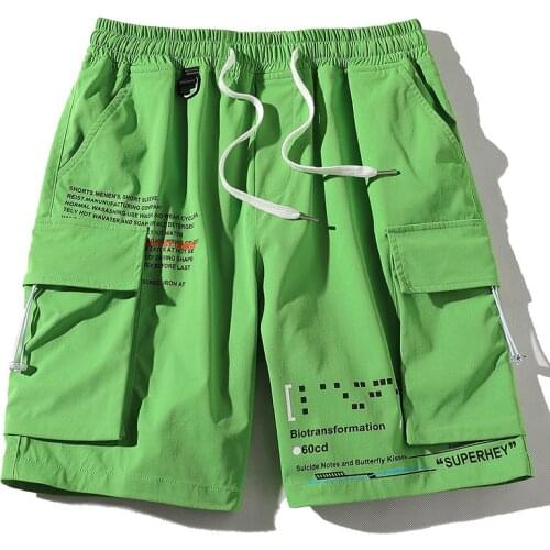 2020 Summer Tactical Cargo Camo Shorts Men Bermuda Camouflage Army Green Military Short Male Casual Shorts with Pockets