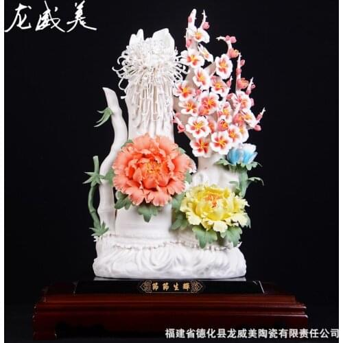 Polychrome brilliance steadily high-end home furnishing handmade ceramic jewelry ceramic crafts gifts