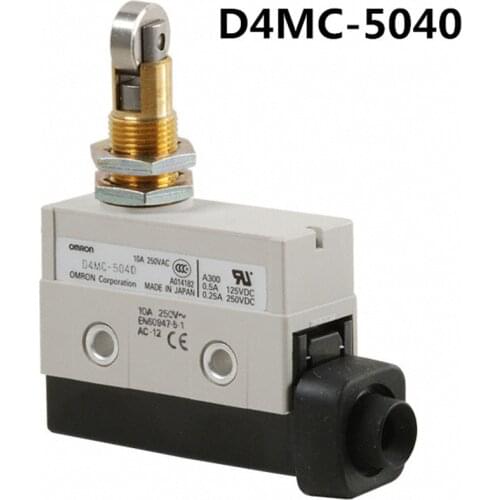 Cross Roller Thread Actuator Micro Limit Switch SPDT 250VAC 10A D4MC-5040