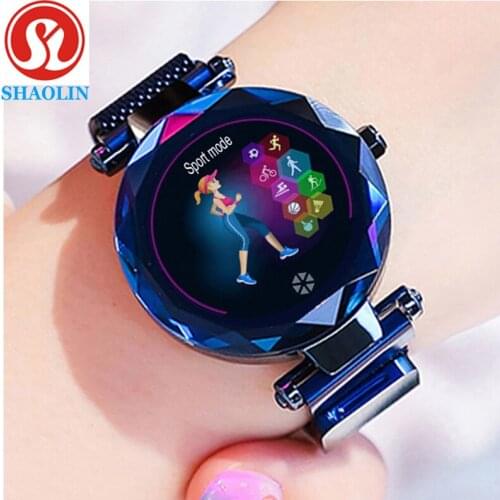 HI18 Fashion Women Smart Wristband Multi-function Waterproof Health Monitoring Message Reminder Sports Step Smart Watch