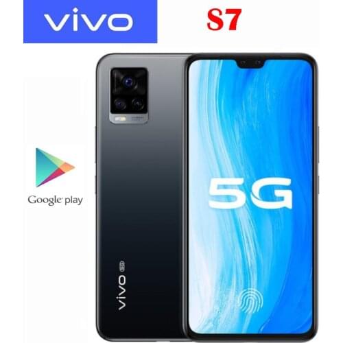 Official Original New VIVO S7 5G Cell Phone Snapdragon 765G Octa Core 6.44inch AMOLED 64.0MP Camera 4000Mah 33W Fast Charge NFC