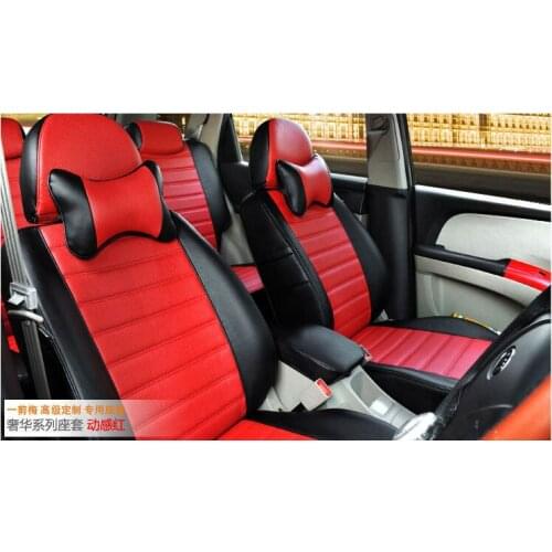 Customize special car seat cover for mazda 3/6 lifan x60 tiguan cc polo golf hatchback all-inclusive leather covers cushion new