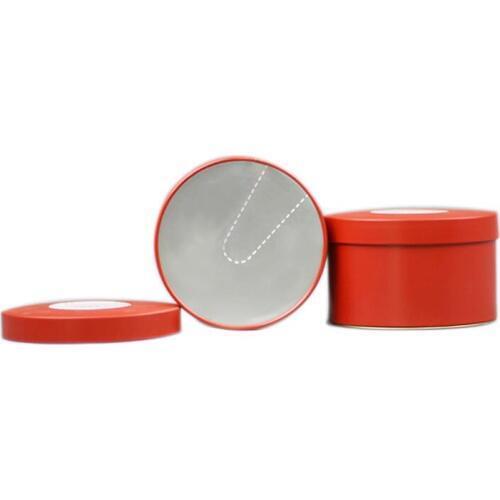 Xin Jia Yi Packaging Metal Round Tin Box With Window