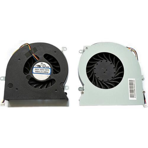 1pc Cooling Fan CPU Fan 12VDC PABD19735BM-N395 for MSI GT62 GT62VR 6RD 6RE 7RE N322 N395