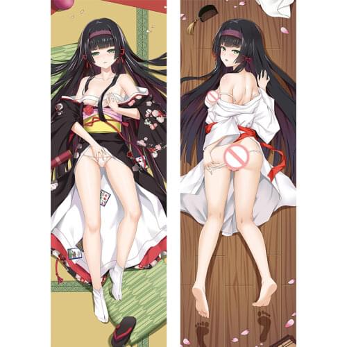 Bishoujo Mangekyou -Norowareshi Densetsu no Shoujo Anime Girl Kirie Kagarino Long Body Pillow Case Renge Dakimakura Cover