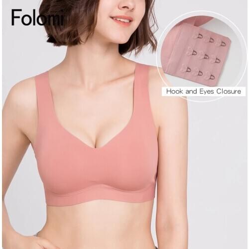 Wire Free Seamless Bras for Women Deep V Active Bra Push Up Vest Lingerie Sexy Bralette with Pads