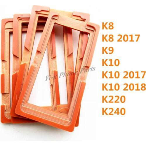 Mold Holder LCD Outer Glass Lens Display Screen Glue Mould For LG K8 K8 2017 K9 K10 K10 2017 K10 2018 K220 K240 Power