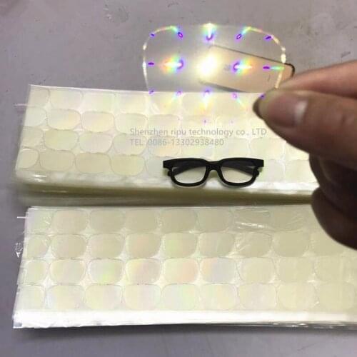 Diffractive lens Raster Lens Filter lens glasses filmDiffraction glasses
