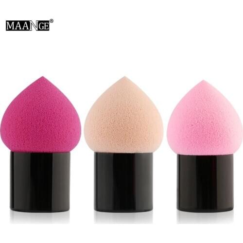 3Pcs/pack Make Up Foundation Sponge Cosmetic Puff Face Powder Highlight Facial Makeup Beauty Tool Kits Wholesale Makeup gift