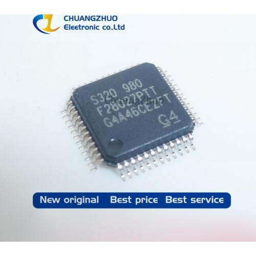 New TMS320F28027PTT S320F28027PTT TMS320F28027 QFP-48 Microcontrollers