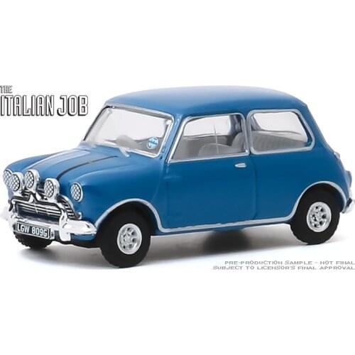 GreenLight 1:64 1967 Austin Mini Cooper Alloy model car Metal toys for childen kids diecast gift