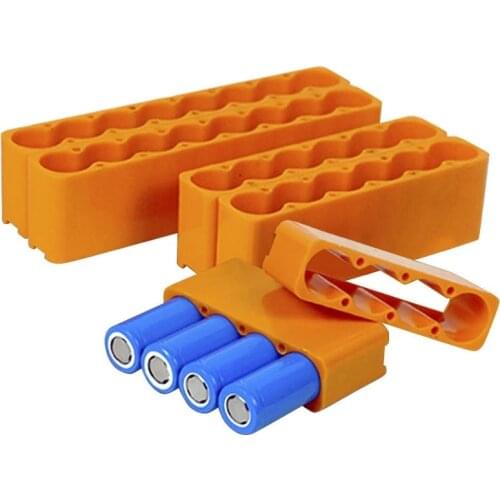 New 18650 Battery Spot Welder Pack Fixture Single Row Double Sided Spot Welding Fixed Fixture For Lithium Battery Pack Soldering