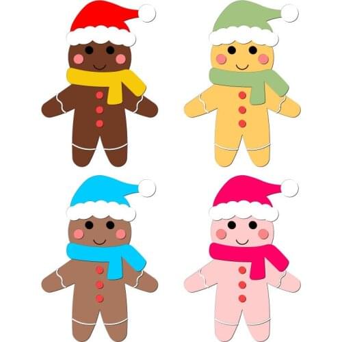 New Christmas Wooden Die Scrapbooking C2727 Cutting Dies Multiple Sizes Compatible with most die cutting machines