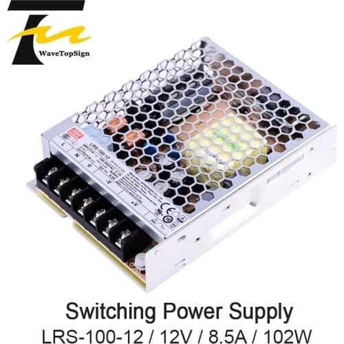 Meanwell LRS-100-12 12V 8.5A 24V4.5A 36V2.8A 48V2.3A LRS-100 102W Single Output Switching Power Supply