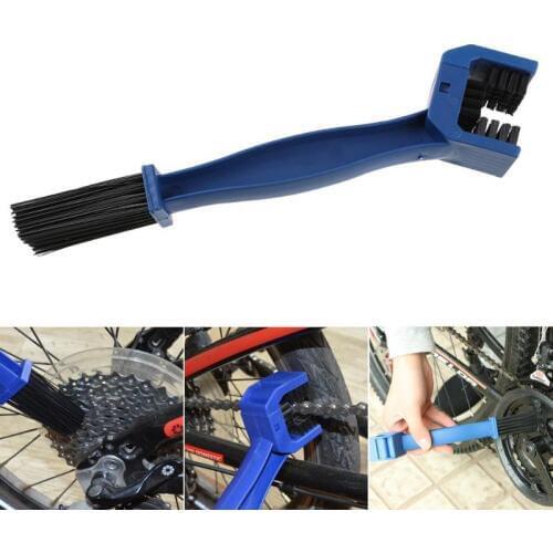 Plastic Cycling Motorcycle Bicycle Chain Clean Brush Gear Grunge Brush Cleaner Outdoor Cleaner Scrubber Tool