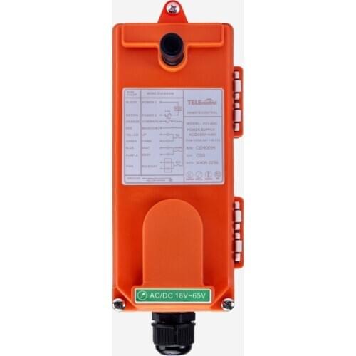 Industrial crane radio remote control F21-4S receivers with 65-440V or 18-65V