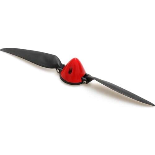 1pcs 1060 Folding Propeller with D42.5x4mm Plastic Spinner Volantex 10x6 Foldable Paddle for RC Drone Fixed Wing Model Airplane