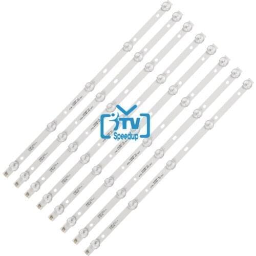 80pcs LED Backlight Strip 5 lamp For Philips 43"TV 43PFT4001 43PFT6100 43PHT4001 4708-K420WD-A3213K01 K420WD7 TH-43D580C