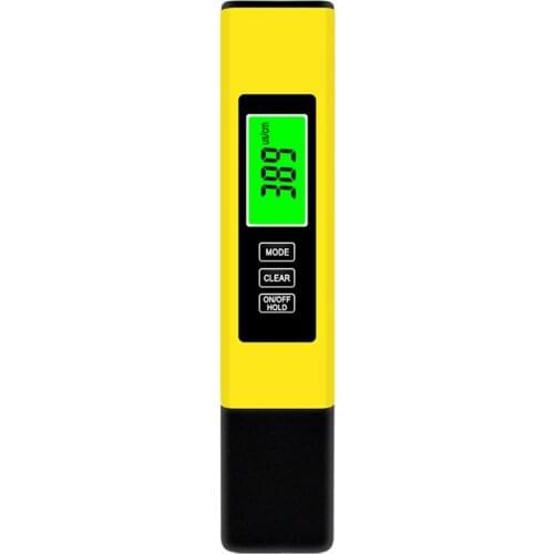 3 In 1 TDS Tester Water Quality Meter LCD Pen For Industry Hospitals Swimming Pools Household Tap Water Quality Testing Hot Sale