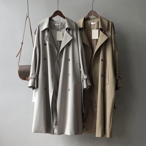 Zhangweiwei Women's Double Breasted Trench Coats
