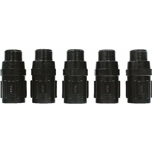 5PCS Preset Pressure Regulators With 3/4" FHT x MHT Hose Thread Reduces Incoming Water Pressure For a Drip Irrigation F101